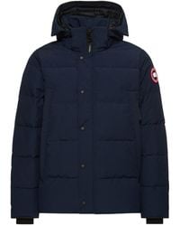 Canada Goose - Wyndham Parka Nylon Down Jacket Atlantic - Lyst