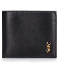 Saint Laurent - Monogram Leather Wallet W/ Coin Purse - Lyst