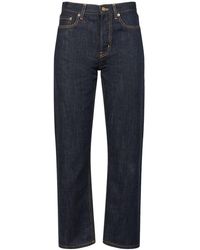 Saint Laurent - Venice Cotton Denim Slim Fit Jeans - Lyst