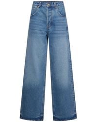 Jacquemus - Jeans anchos de talle alto - Lyst