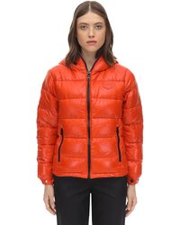 Duvetica Daunenjacke Aus Nylon "kuma" - Orange