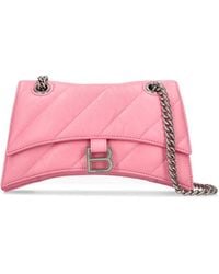 Balenciaga - Small Crush Chain Quilted Leather Bag - Lyst