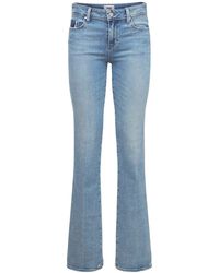 PAIGE Jeans Aus Baumwollmischung "sloane" - Blau