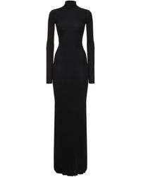 Balenciaga - Kleid Aus Nylonmischgewebe - Lyst