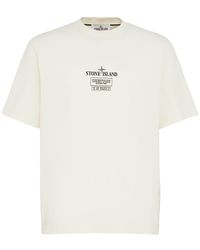 Stone Island - S/s Cotton Jersey T-shirt - Lyst