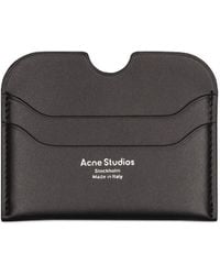Acne Studios - Large Elmas Leather Card Holder - Lyst
