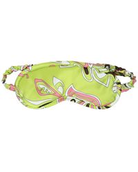 Emilio Pucci Recycled Tech Twill Travel Mask - Green