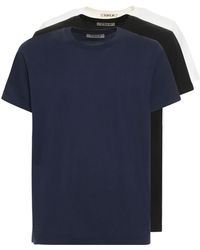 CDLP - Lot de 3 t-shirts en lyocell et coton - Lyst