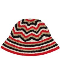 Ganni - Cappello bucket in cotone organico crochet - Lyst
