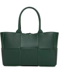 Bottega Veneta - Arco Intreccio Nappa Leather Tote Bag - Lyst