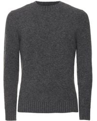 Piacenza Cashmere - Cashmere Blend Knit Sweater - Lyst