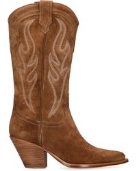 Sonora Boots - 60Mm Santa Fe Suede Tall Boots - Lyst