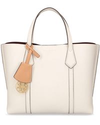Tory Burch - Sm Perry Triple-Compartment Leather Tote - Lyst