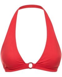 Loro Piana - Ring Marine Triangle Jersey Bikini Top - Lyst