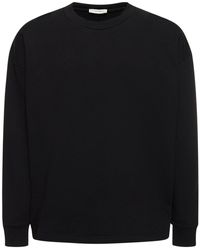 The Row - Sweat-shirt en coton à col ras-du-cou ezan - Lyst