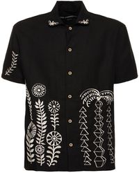 ANDERSSON BELL - May Embroidered Linen & Cotton Shirt - Lyst