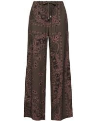 The Attico - Bandana Print Muslin Pants - Lyst