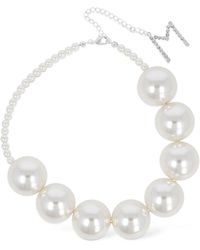 Magda Butrym - Collar de perlas sintéticas - Lyst