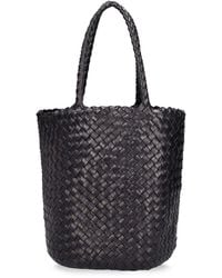Dragon Diffusion - Hand Braided Leather Straps Basket Bag - Lyst