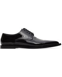 Dolce & Gabbana - Achille Patent Leather Derby Shoes - Lyst