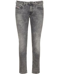 Jeans Skinny De Denim Encerado 17Cm DIESEL de hombre de color Negro | Lyst