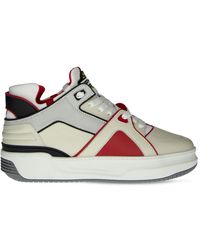 Just Don Ledersneakers "tennis Courtside" - Rot