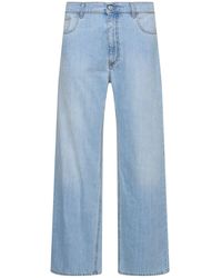 1017 ALYX 9SM - Wide Denim Jeans W/buckle - Lyst