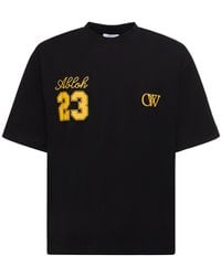 Off-White c/o Virgil Abloh - Ow 23 Skate Cotton T-shirt - Lyst