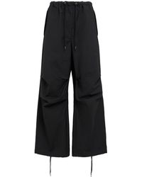 Acne Studios - Mujer Pantalones Anchos Arrugados - Lyst