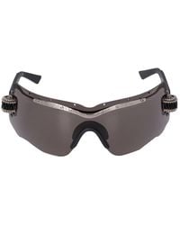 Kuboraum - Maskensonnenbrille Aus Metall "e15" - Lyst