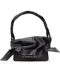 Y. Project - Mini Wire Leather Top Handle Bag - Lyst