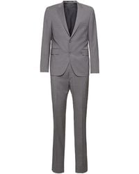 Tagliatore - Bruce Single Breasted Wool Suit - Lyst