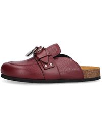 JW Anderson - 15Mm Punk Leather Loafers - Lyst