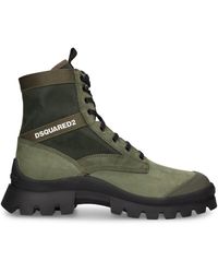 DSquared² - Tank Combat Ankle Boots - Lyst