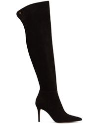 Gianvito Rossi - 85Mm Jules Suede Knee-High Boots - Lyst