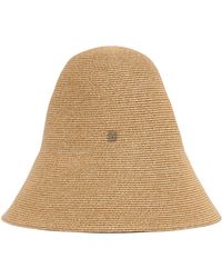 TOTEME - Woven Paper & Straw Hat - Lyst