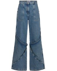 The Attico - Mid Rise baggy Jeans - Lyst