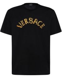 Versace - Muschel Barock T -Shirt - Lyst