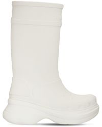 Bottes Gemini en coloris Blanc Femme Chaussures Bottes Bottes de pluie et bottes Wellington 