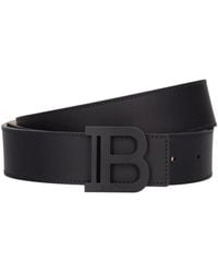 Balmain - 3.5Cm Leather Belt - Lyst