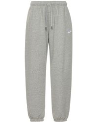 Nike Radlerhose Aus Baumwollmischung - Grau