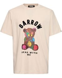 Barrow - T-shirt bear with me con stampa - Lyst