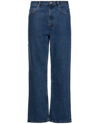 A.P.C. - Jean H Relaxed Cotton Denim Jeans - Lyst
