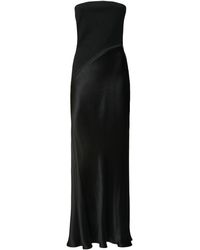 Gabriela Hearst - Langes Kleid Aus Seidensatin "chiki" - Lyst