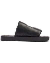 Burberry - Mf Ms16 Leather Sandals - Lyst