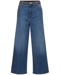 Damen Bekleidung Jeans Jeans mit gerader Passform Stella McCartney Denim Andere materialien jeans in Pink 