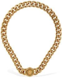 Versace - Metal Necklace - Lyst