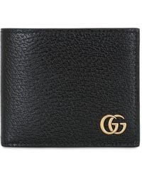 Gucci - Klassische Brieftasche Aus Leder "gg Marmont" - Lyst