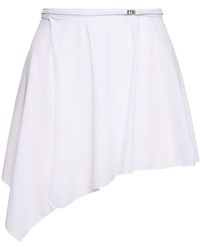DSquared² - Icon Lycra Mini Sarong Skirt - Lyst