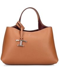 Tod's - Micro Apa Top Handle Leather Bag - Lyst